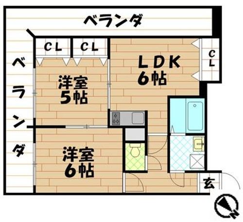 グランシャリオ高津の間取り