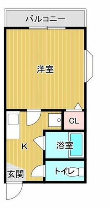 東伸ヴィレッジ2-Eの間取り
