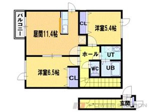 ブリーズヴィラの間取り