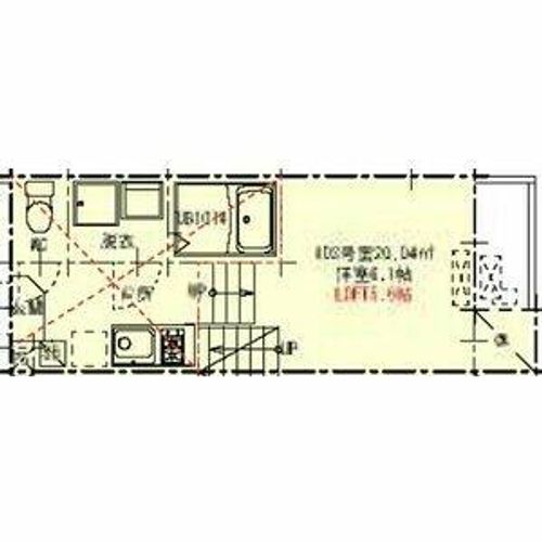 ハーモニーテラス荒中町Ⅱの間取り