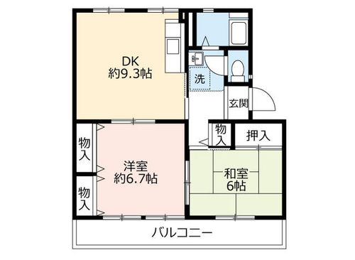UR金剛3300101の間取り