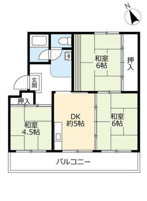 UR高森台1130204の間取り