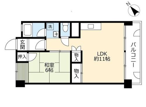 UR尾上0060209の間取り
