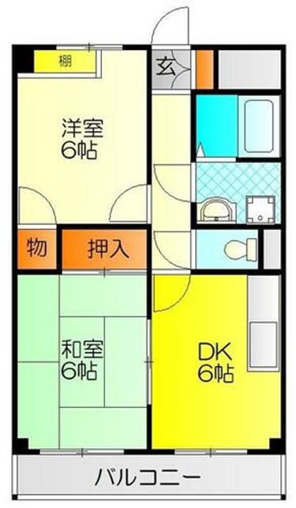 ニューセンチュリー西村の間取り