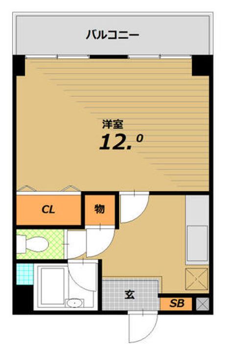 ヴィラン橋本の間取り