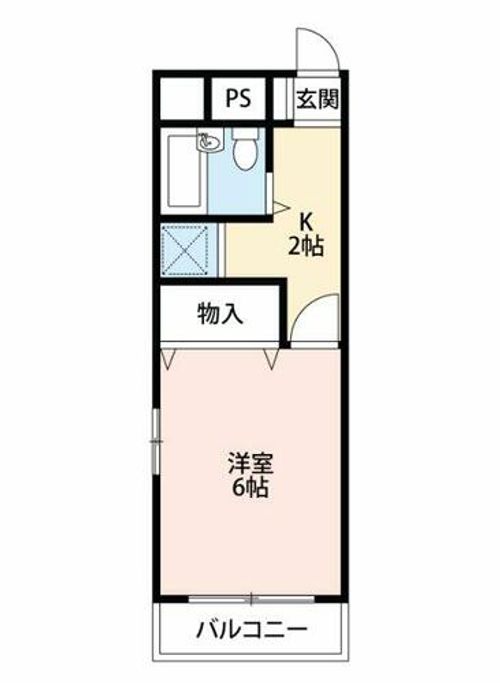 矢羽根ビルの間取り