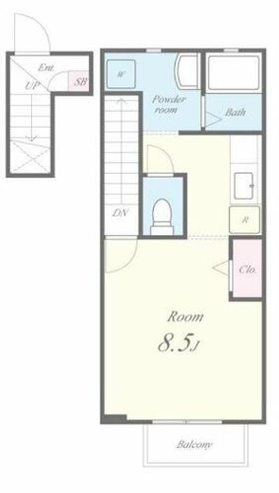 ユニベール神戸の間取り