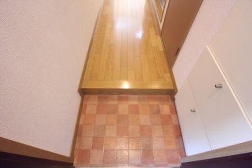 エクセル妙法寺の玄関