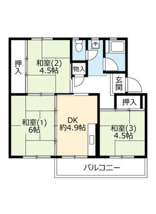 UR金剛4020203の間取り