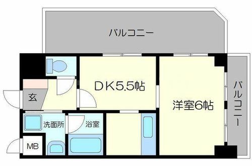 フローライト緑地公園の間取り