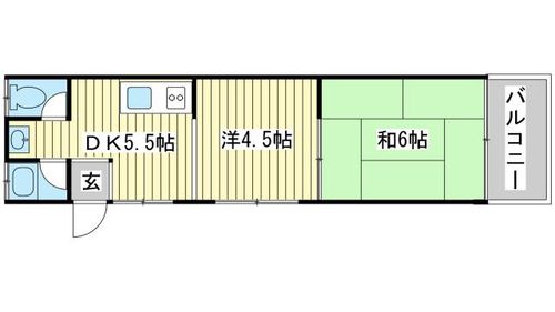 パールハイツの間取り