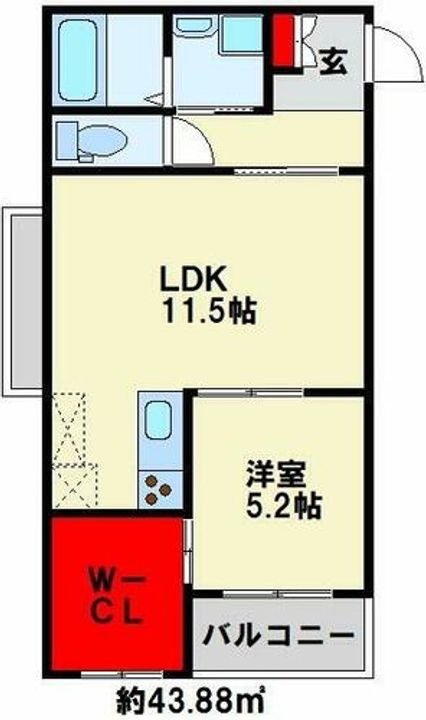 エスペランサ門司港の間取り