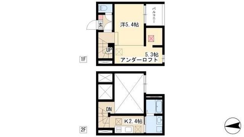 Classe上流102の間取り