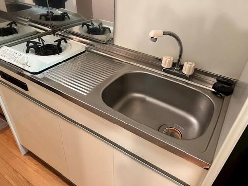 福岡県北九州市門司区東本町1丁目(マンション)の賃貸物件のキッチン