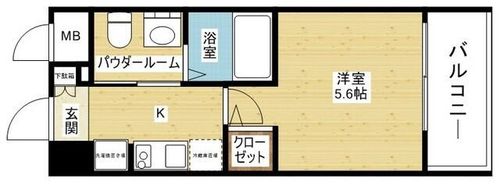 エスリード新大阪SOUTHの間取り
