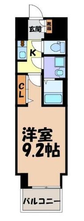 S-RESIDENCE大曽根駅前の間取り