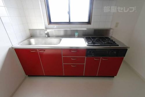 シャルム緑のキッチン