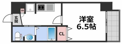 プレサンスNEO長堂アウローラの間取り