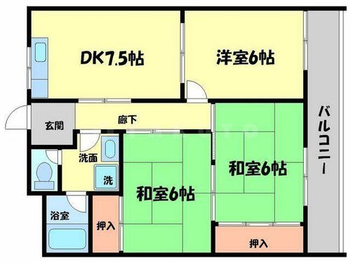 ハイツM&Mの間取り