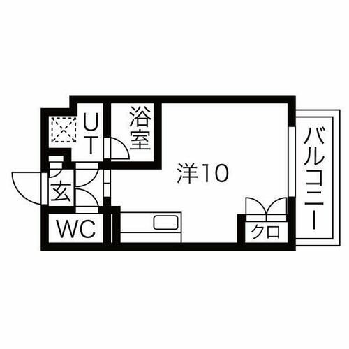 愛知県名古屋市名東区望が丘(マンション)の賃貸物件の間取り
