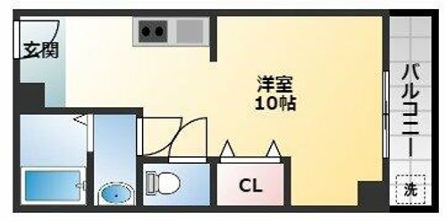 やまぐちビルの間取り