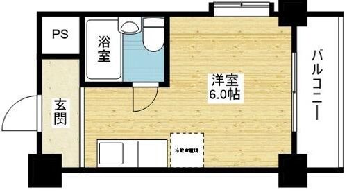 大阪府大阪市淀川区新北野3丁目(マンション)の賃貸物件の間取り