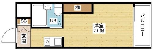 シャトー相川の間取り