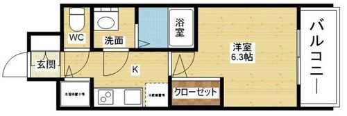 アドバンス新大阪ウエストゲートの間取り