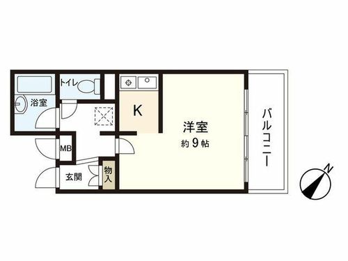 ビレッジヒルの間取り