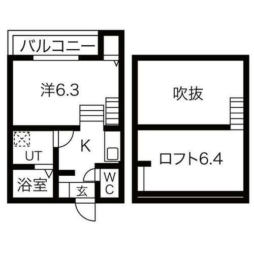 La Speranza神宮西102の間取り