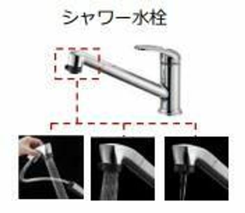 仮称)泉大津市綾井新築アパートのキッチン