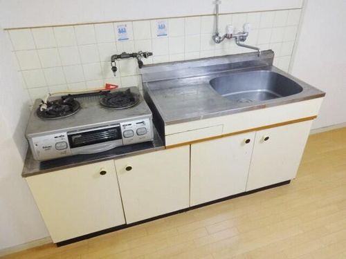 大阪府大阪市東淀川区豊里6丁目(マンション)の賃貸物件のキッチン