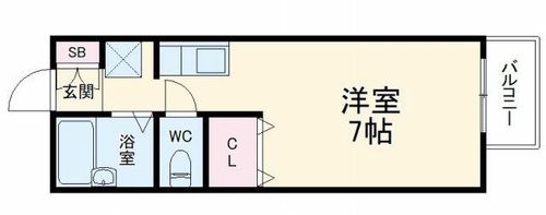 サニーコートⅡの間取り