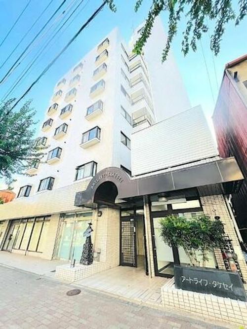 アートライフタケセイ 本館の外観