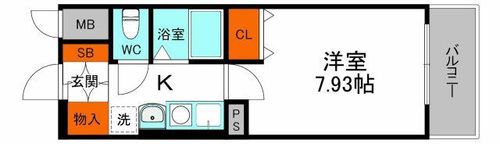 アーバンエース守口パルの間取り