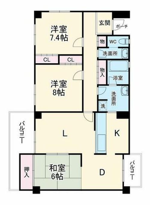 ハセはなみずきの間取り