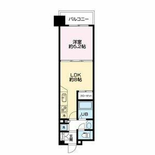 コンソラーレ同心0607の間取り