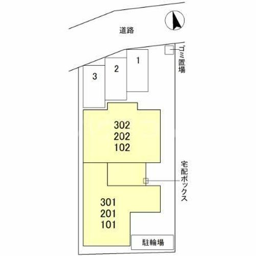 (仮称)D-ROOM橋波東之町(西棟)302の地図