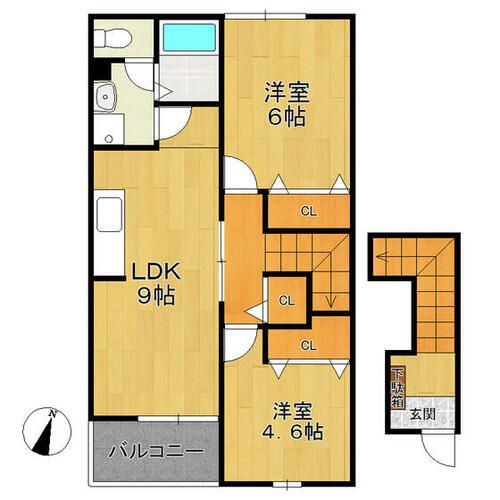 プティート201の間取り