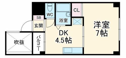 クレストTKの間取り
