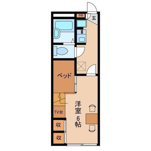 ドミール中島N111の間取り