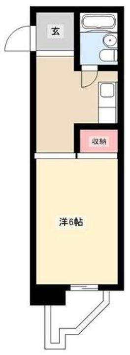 第5七福ビル307の間取り