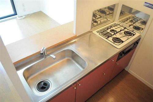 レオパレスラダックA110のキッチン