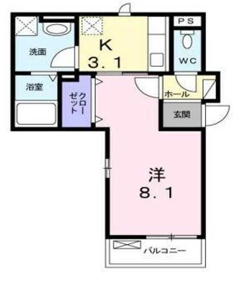 レジデンスヒルオオタニの間取り
