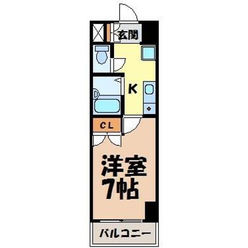 プロビデンス東新町の間取り