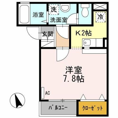 サニーコートオオクボの間取り