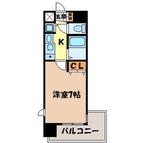 プレサンス桜通アベニューの間取り