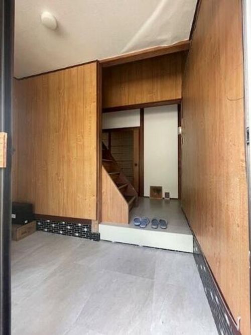 福岡県北九州市小倉北区熊谷1丁目(一戸建)の賃貸物件の玄関