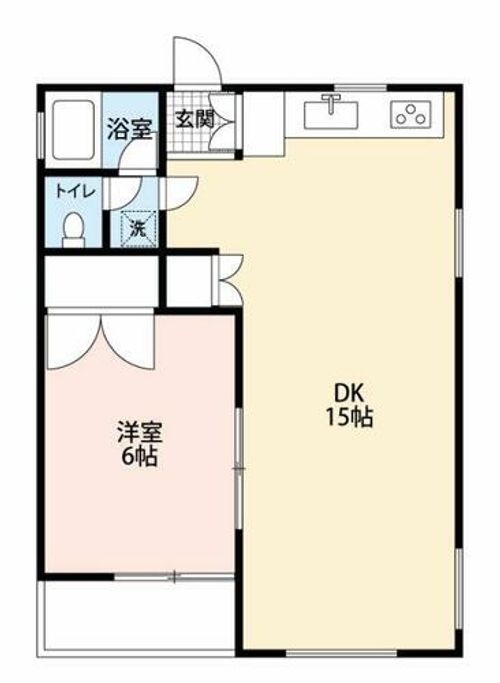 愛知県岡崎市堂前町1丁目(アパート)の賃貸物件201の間取り