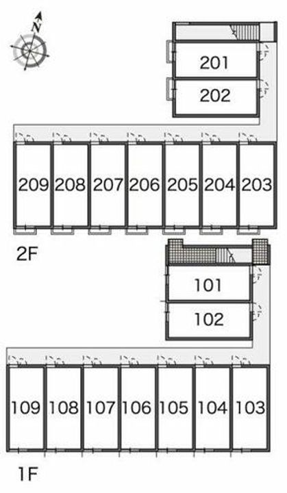 大阪府河内長野市向野町(アパート)の賃貸物件の地図